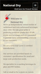 Mobile Screenshot of nationaldry.com